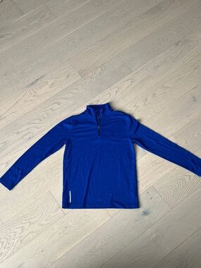 Ralph Lauren Polo Sport Blue Performance Zip Top